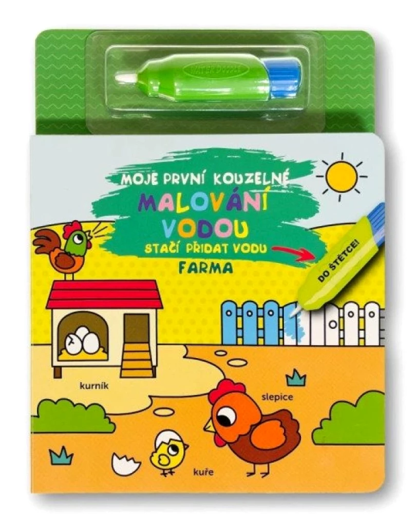 Levně Moje první kouzelné malování vodou Farma (, 2025)