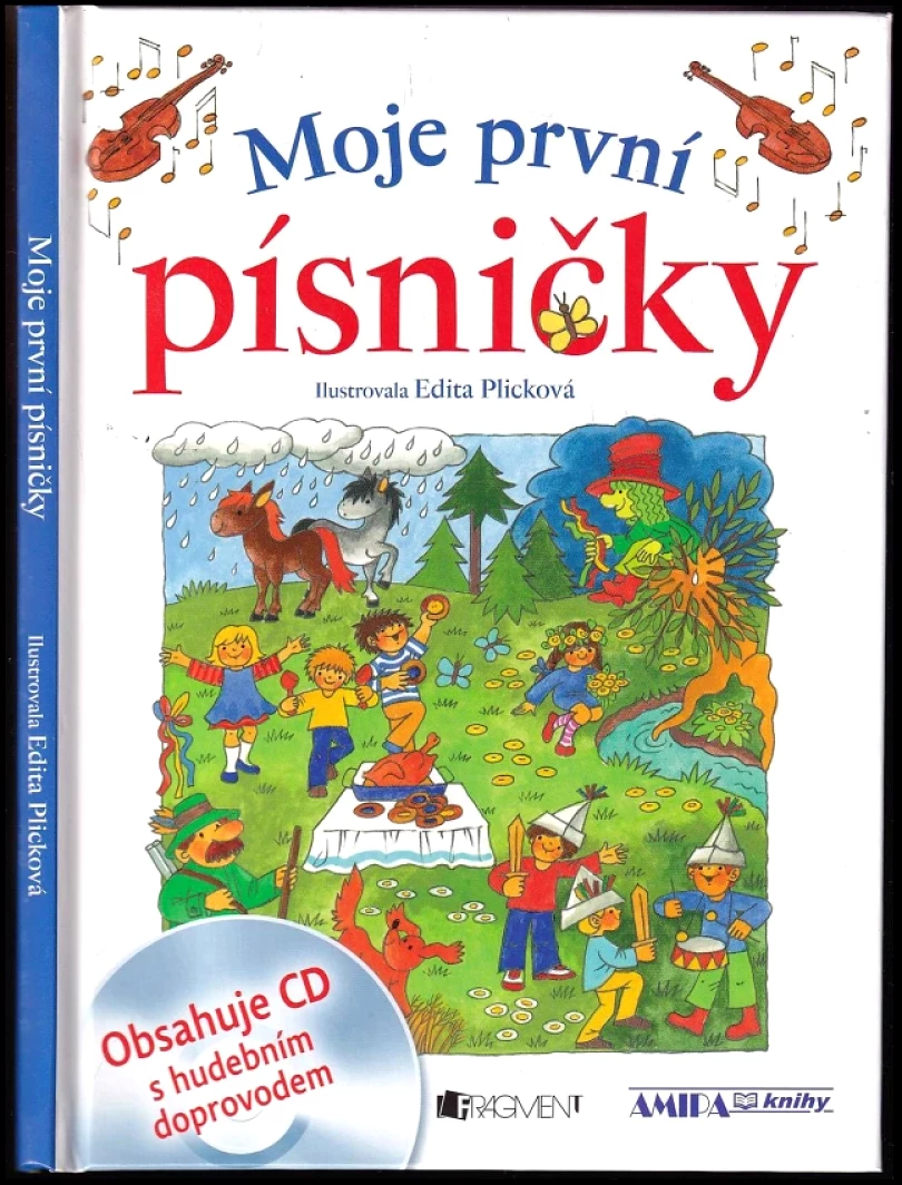 Levně Moje první písničky - BEZ CD (Edita Plicková, 2015)