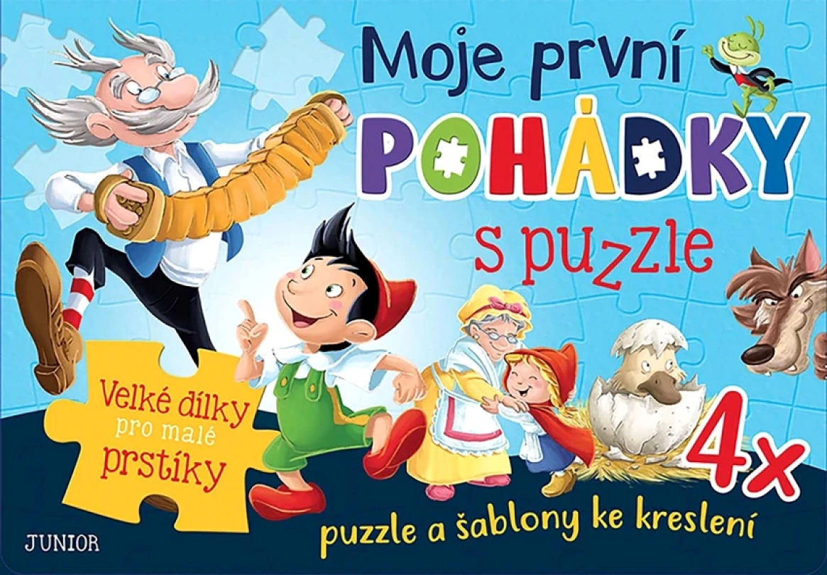 Levně Moje první pohádky s puzzle (kolektiv, 2025)