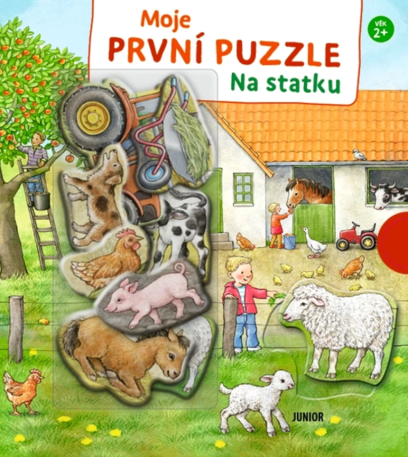 Levně Moje první puzzle - Na statku (kolektiv, 2025)