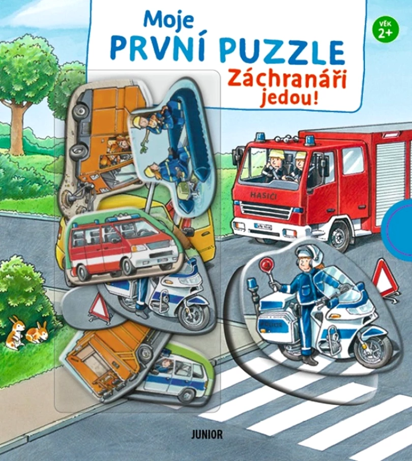 Moje první puzzle - Záchranáři jedou! (kolektiv, 2025)