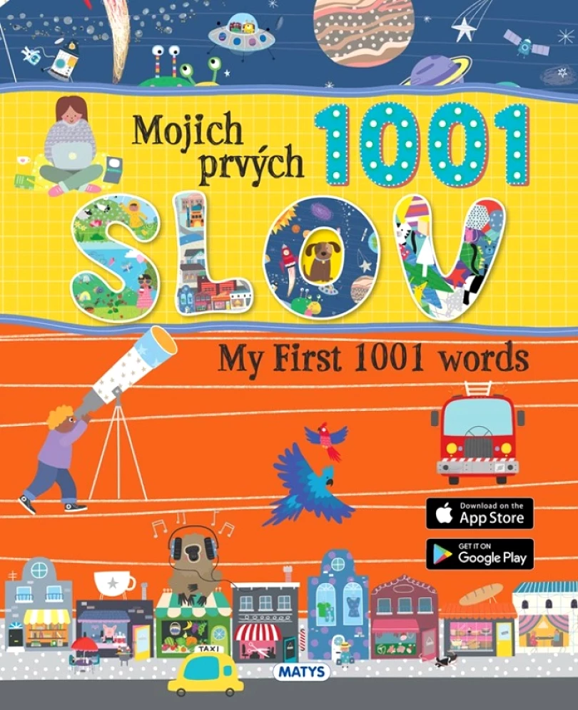 Levně Mojich prvých 1001 slov – My First 1001 words (, 2024)