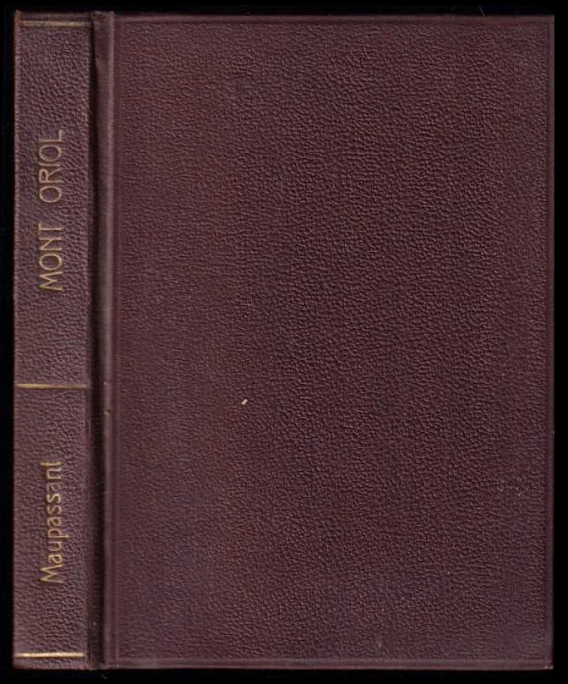 Mont-Oriol (Guy de Maupassant, 1933)