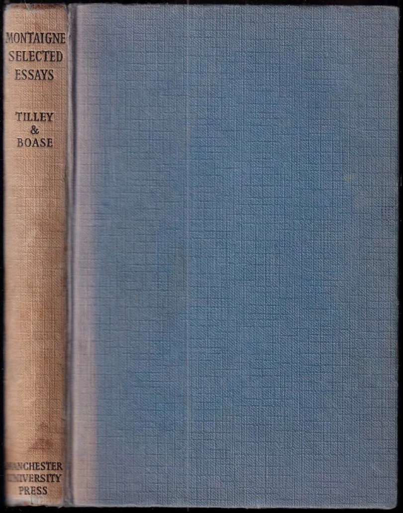 Levně Montaigne - Selected Essays (Michel de Montaigne, 1962)