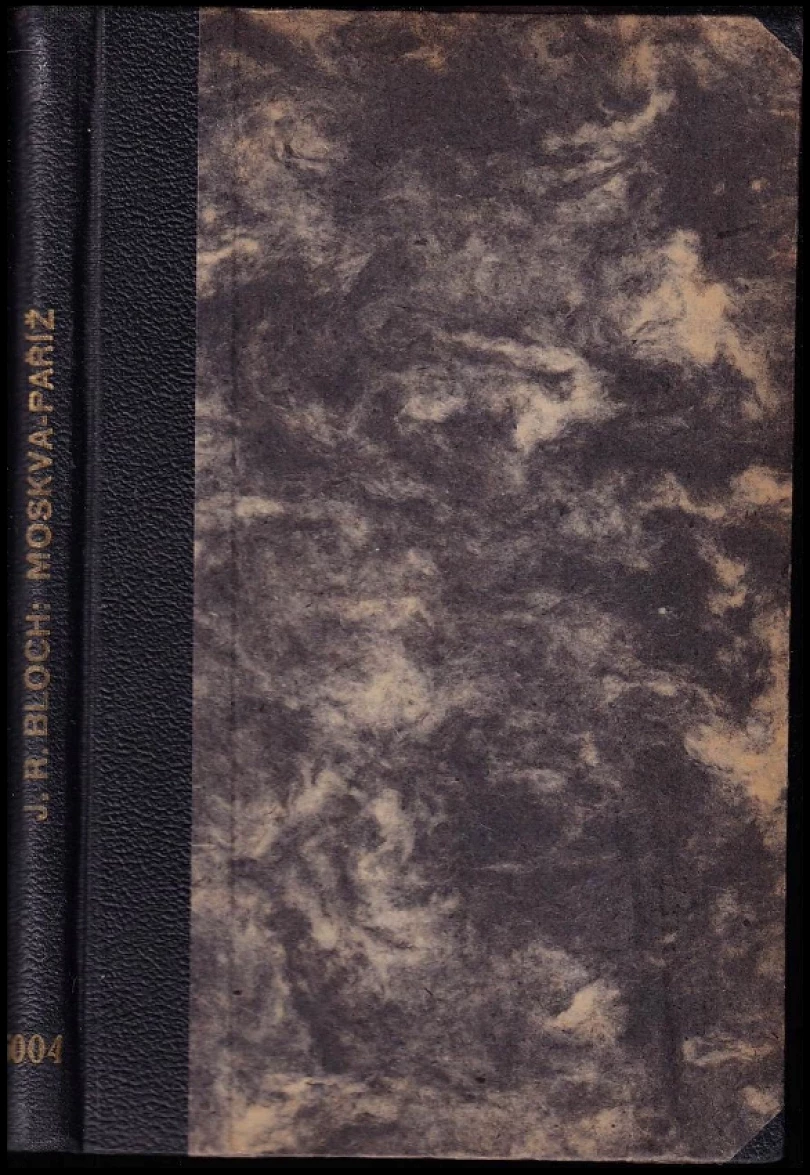 Moskva-Paříž (Jean Richard Bloch, 1948)