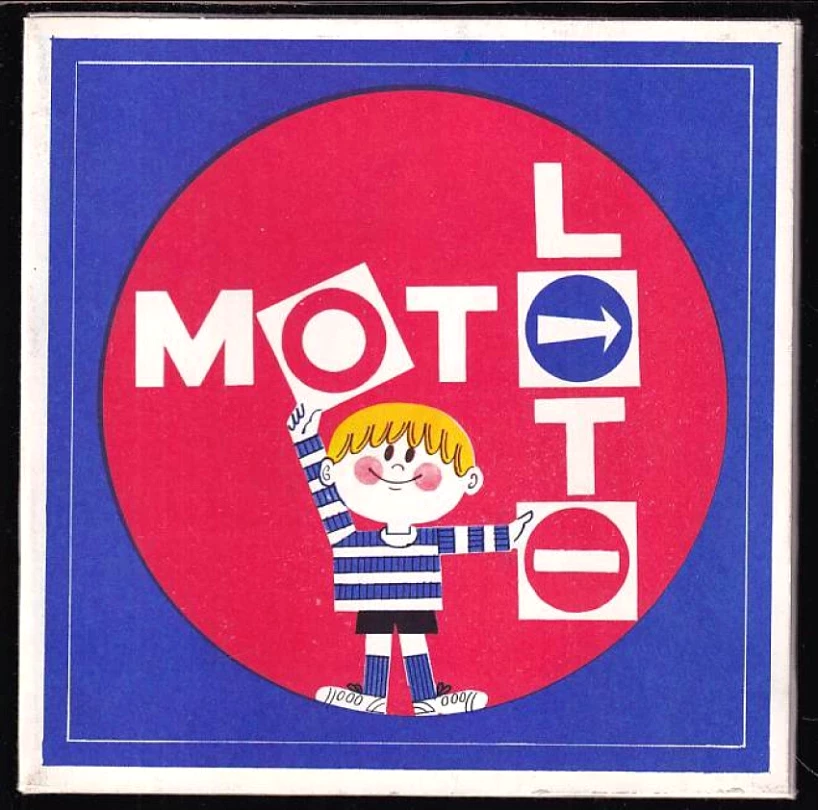 Moto Loto, vystřihovací hra (, 1976)