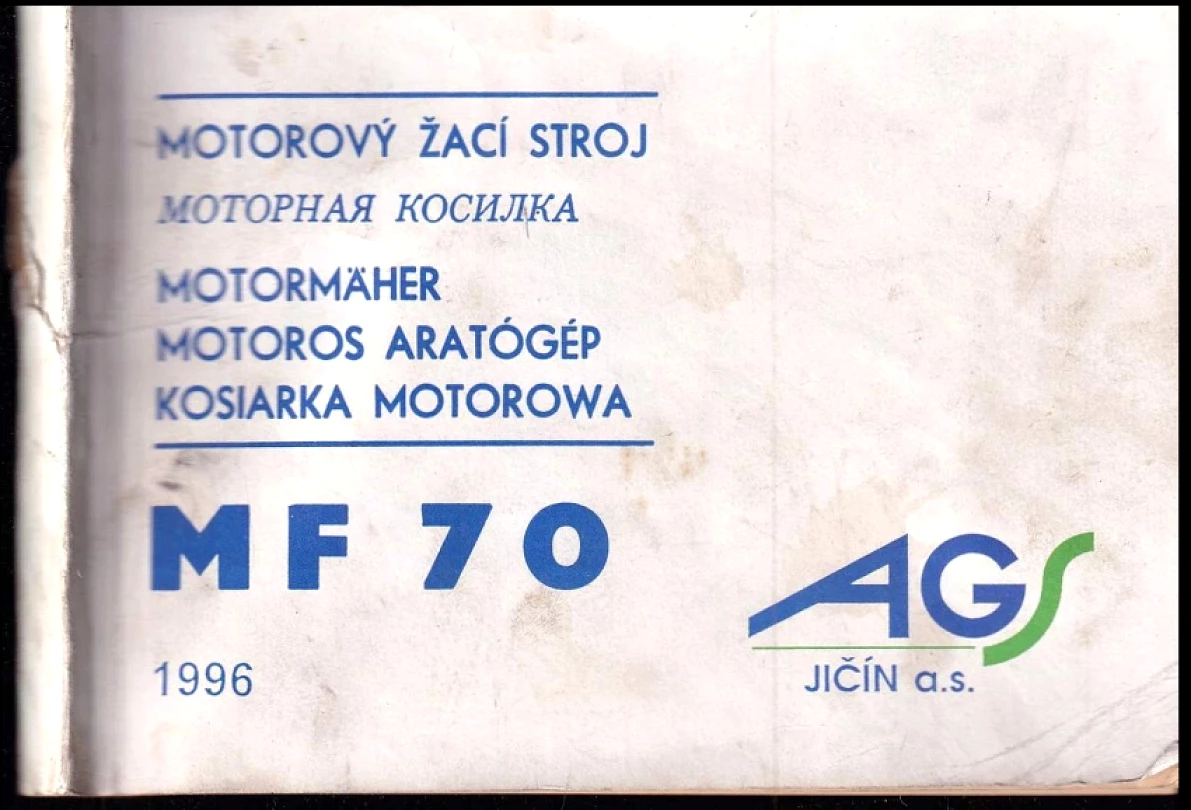 Levně Motorový žací stroj MF 70 (, 1996)