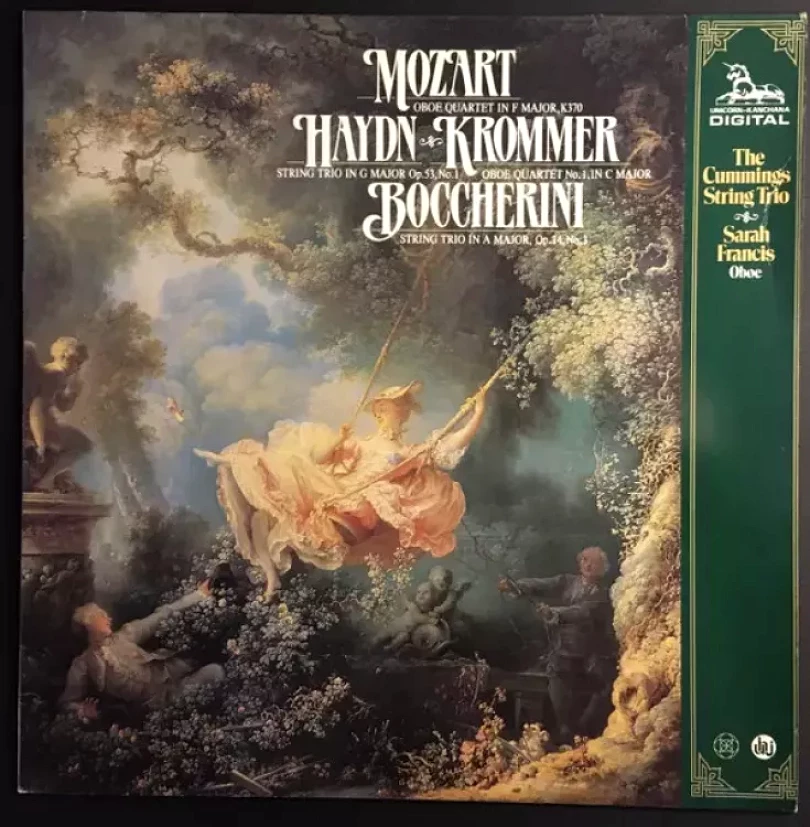 Levně Mozart Haydn Krommer Boccherini (Cummings String Trio, 1983)