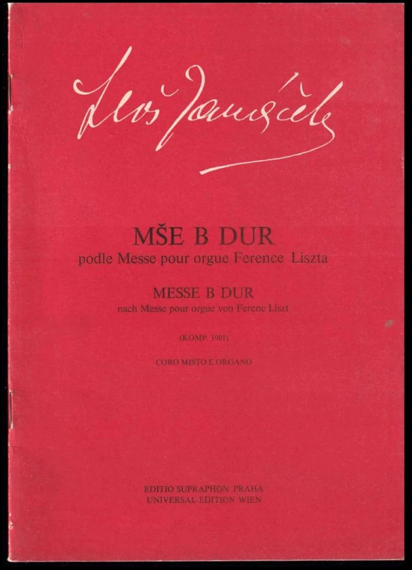 Levně Mše B Dur (Leoš Janáček, 1978)