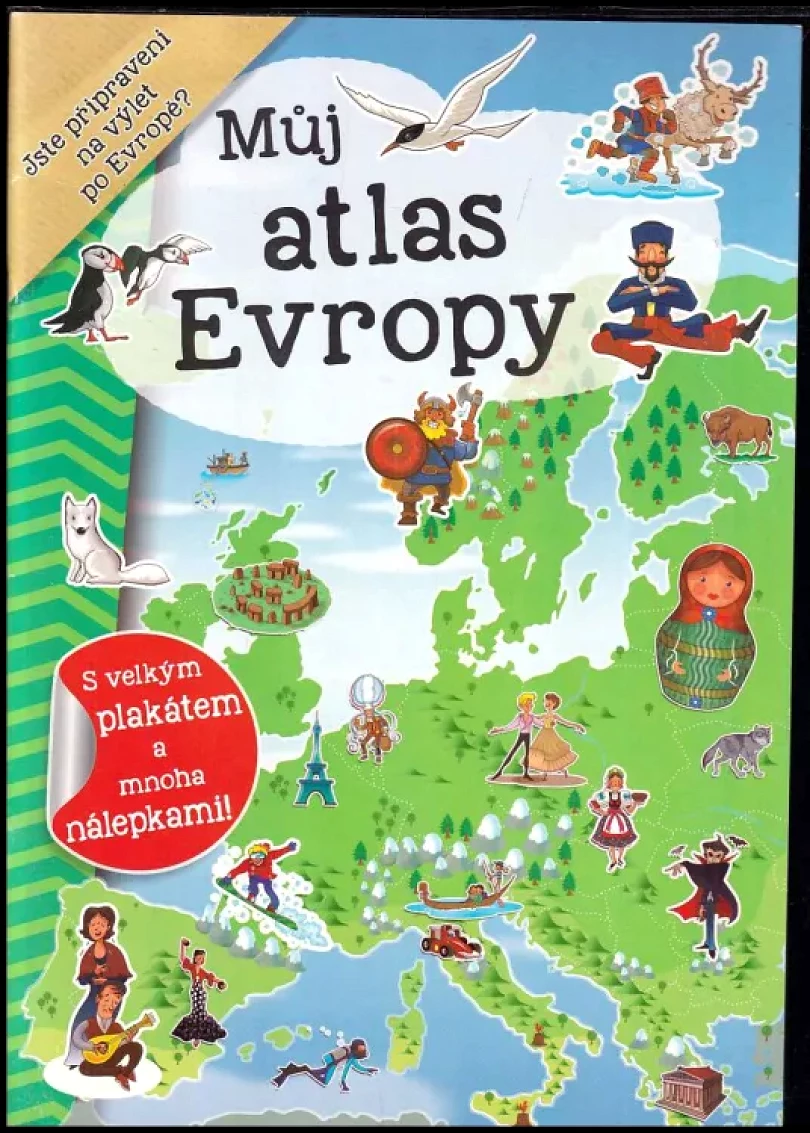 Levně Můj atlas Evropy (, 2016)
