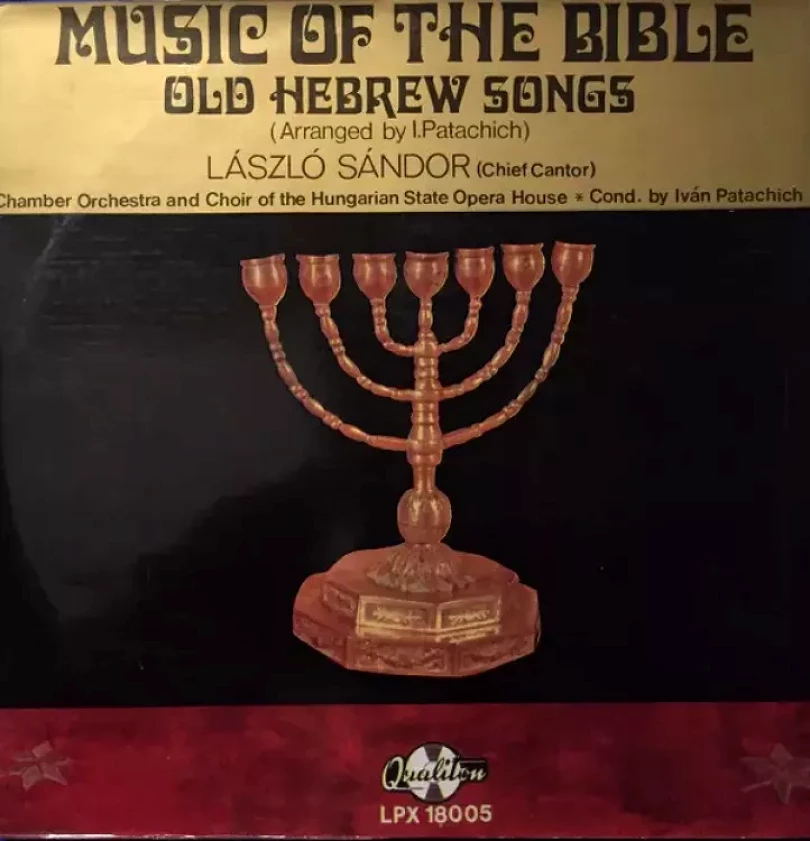 Levně Music Of The Bible - Old Hebrew Songs (László Sándor, 1969)