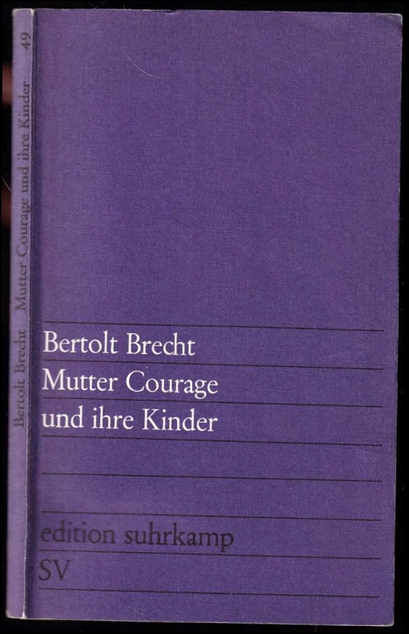 Levně Mutter Courage und ihre Kinder (Bertolt Brecht, 1963)