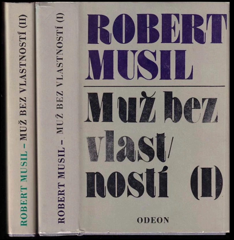 Levně Muž bez vlastností : Díl 1-2 (Robert Musil, 1980)