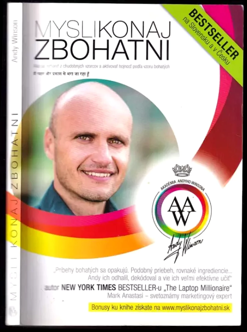 Levně Mysli konaj zbohatni ( DEDIKACE S PODPISEM ANDY WINSON ) (Andy Winson, 2016)