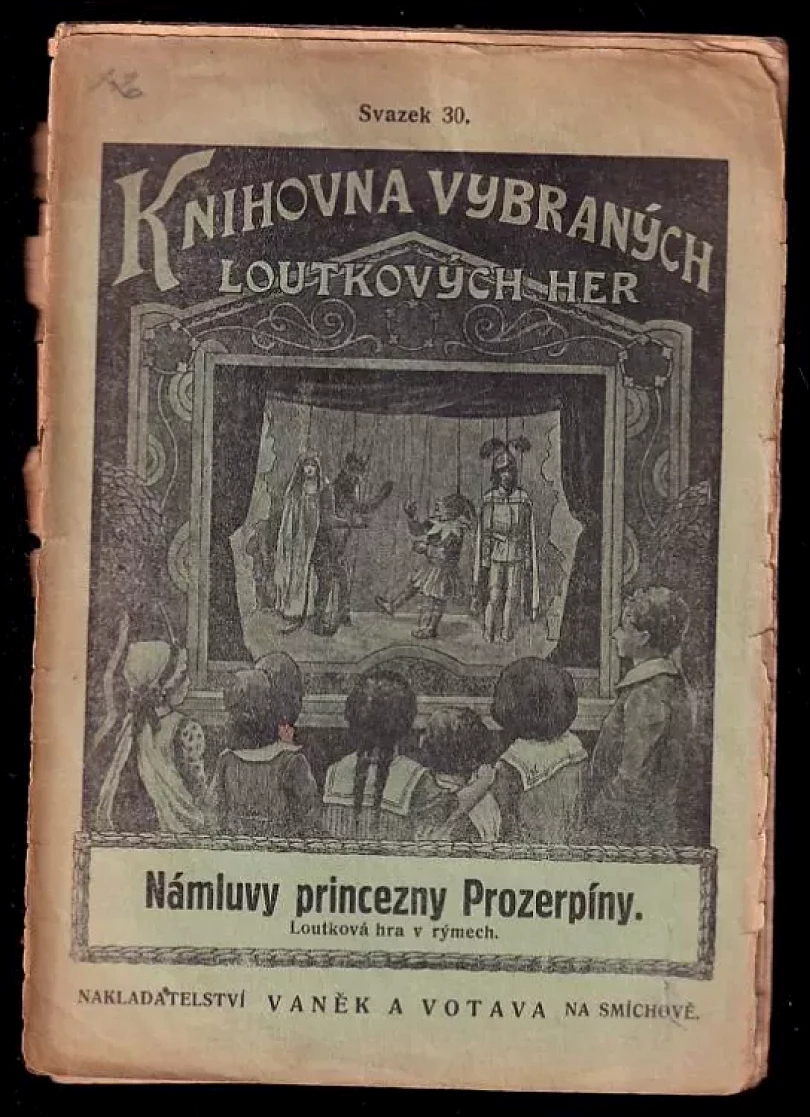 Námluvy princezny Prozerpíny (Božena Studničková, 1926)