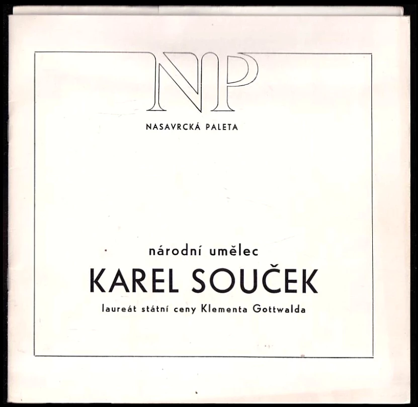 Levně Národní umělec Karel Souček (Karel Souček, 1977)