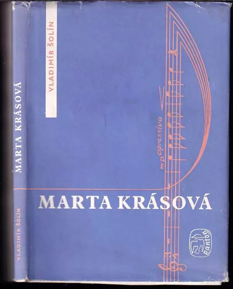 Národní umělkyně Marta Krásová (Vladimír Šolín, 1960)