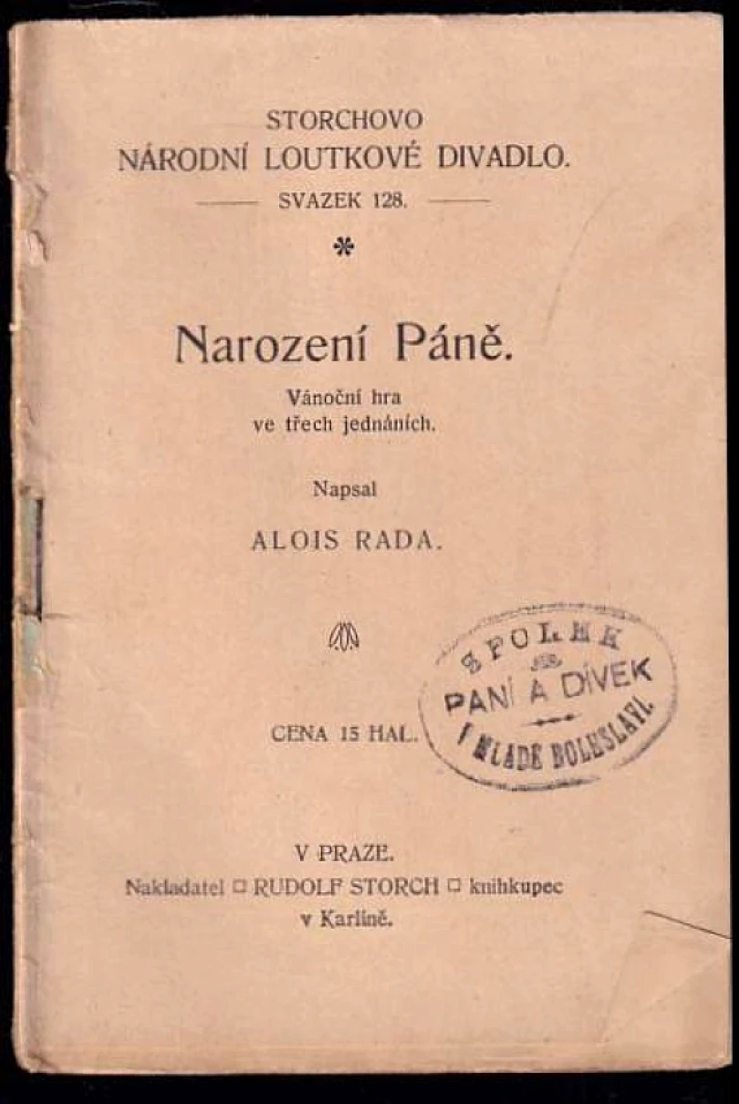Levně Narození Páně (Alois Rada, 1908)