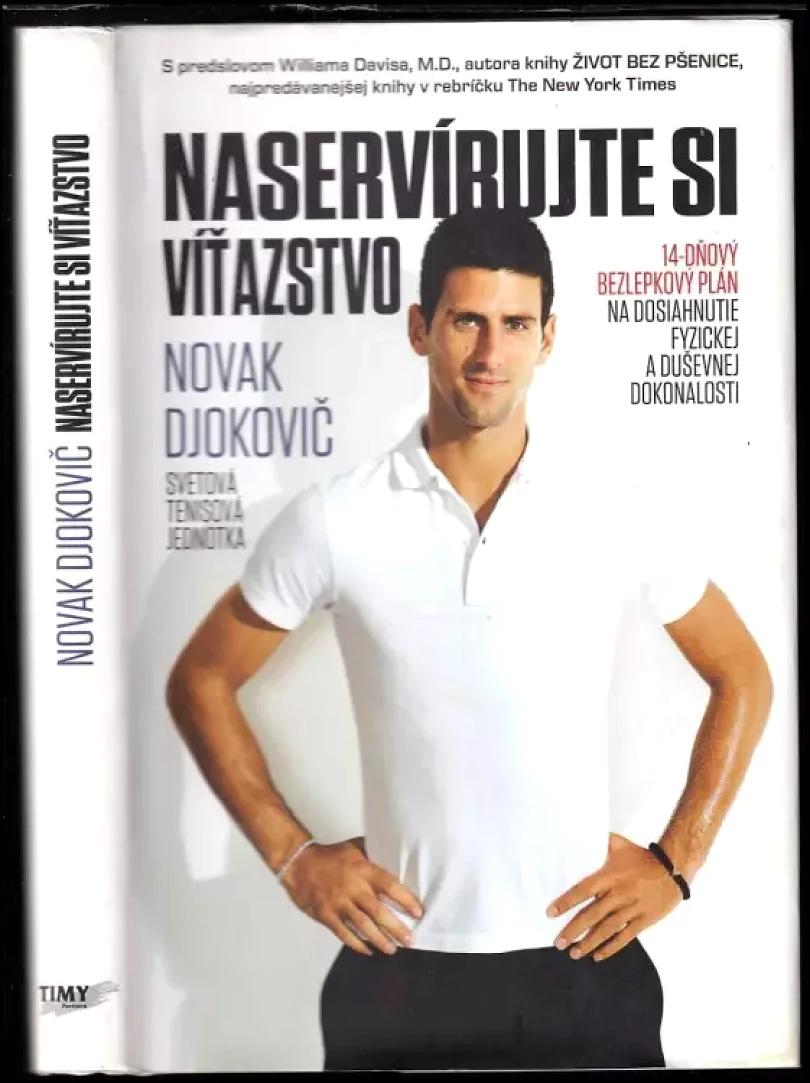 Levně Naservírujte si víťazstvo (Novak Djokovič, 2015)