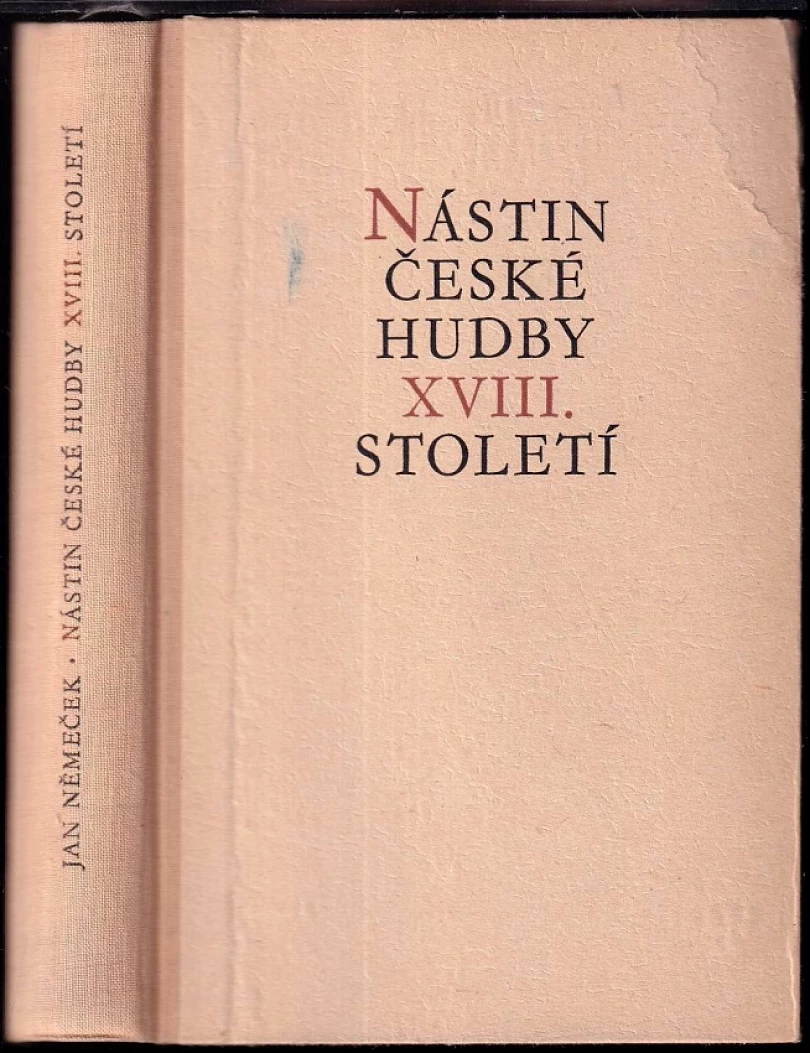 Nástin české hudby 18. století (Jan Němeček, 1955)