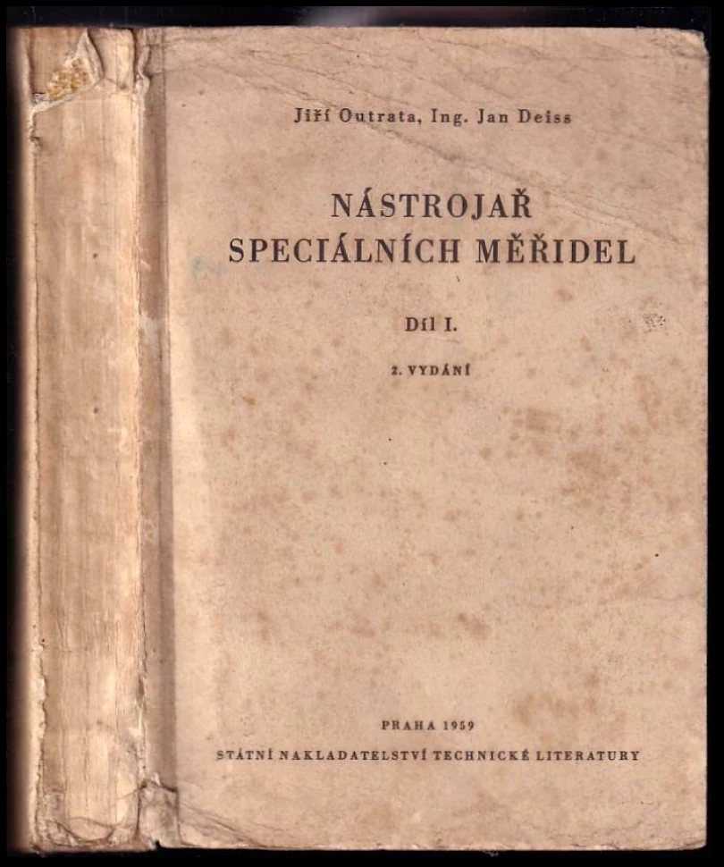 Levně Nástrojař speciálních měřidel (Jiří Outrata, 1959)