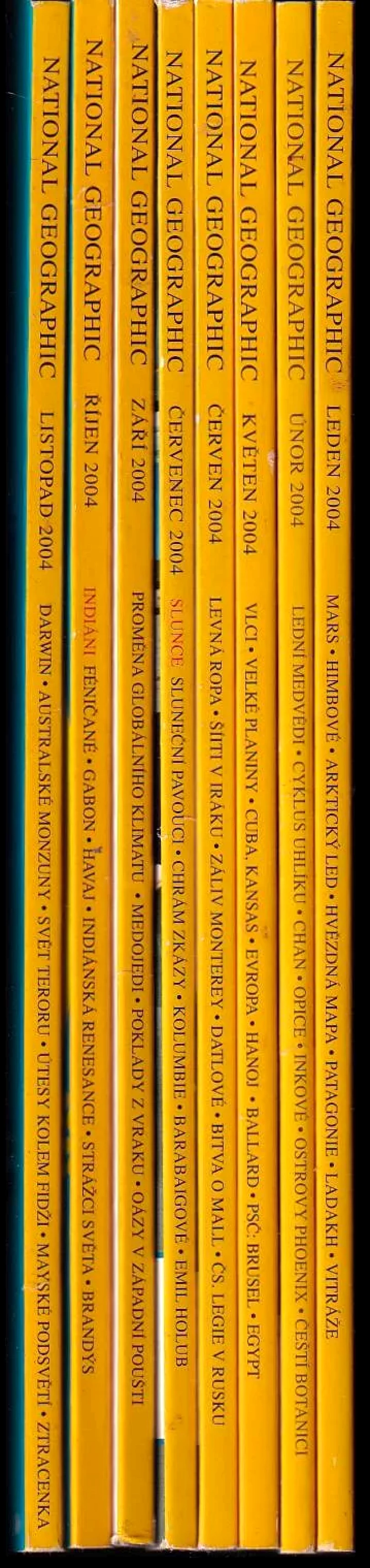 National Geographic 2004- 8 dílů (1-2, 5-7, 9-11; chybí- 3,4,8,12) (Tomáš Tureček, 2004)