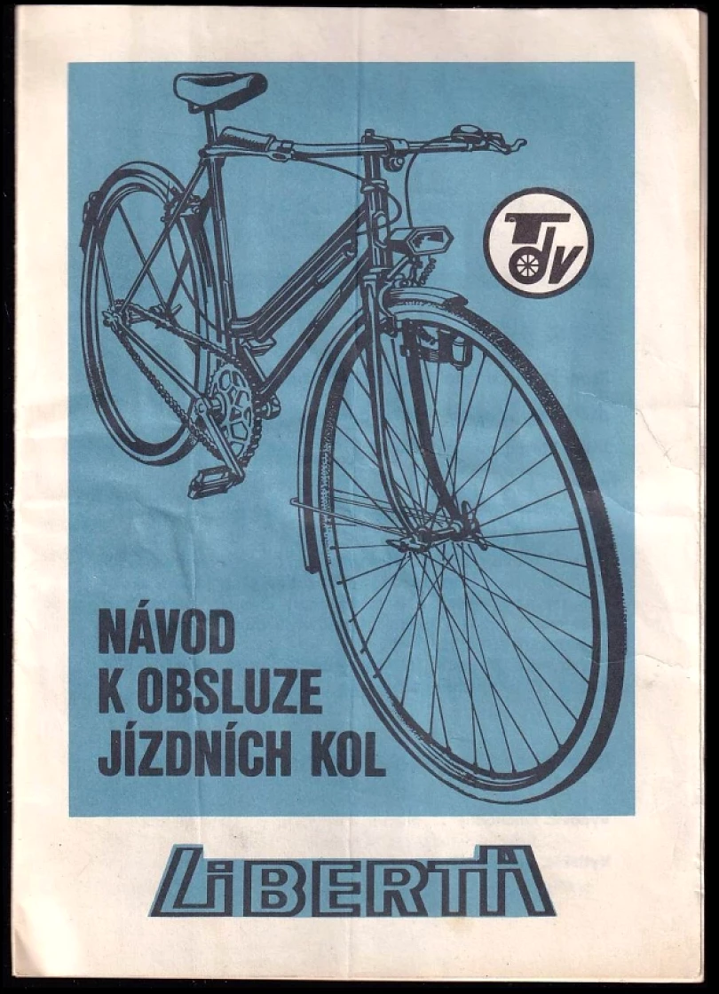 Levně Návod k obsluze jízdních kol Liberta (, 1984)