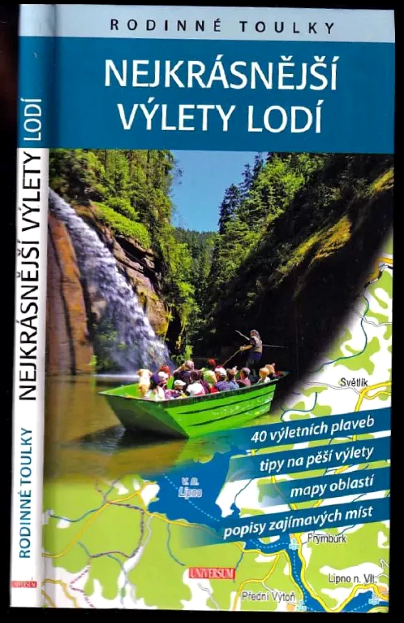 Levně Nejkrásnější výlety lodí (Petr David, 2015)