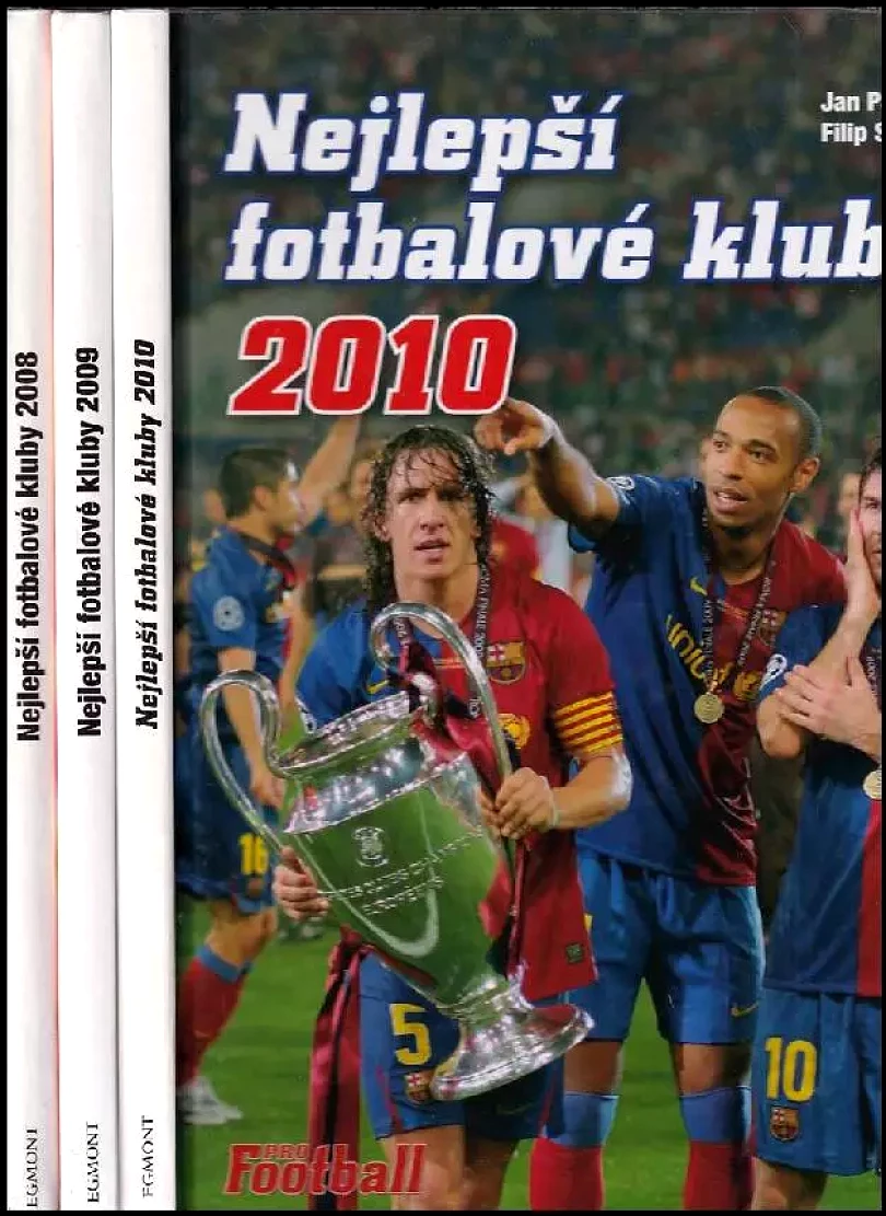 Levně Nejlepší fotbalové kluby 2008 + 2009 + 2010 (Jan Palička, 2007)