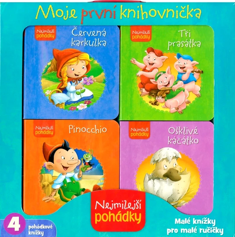 Levně Nejmilejší pohádky - Moje první knihovnička (nemá autora, 2019)