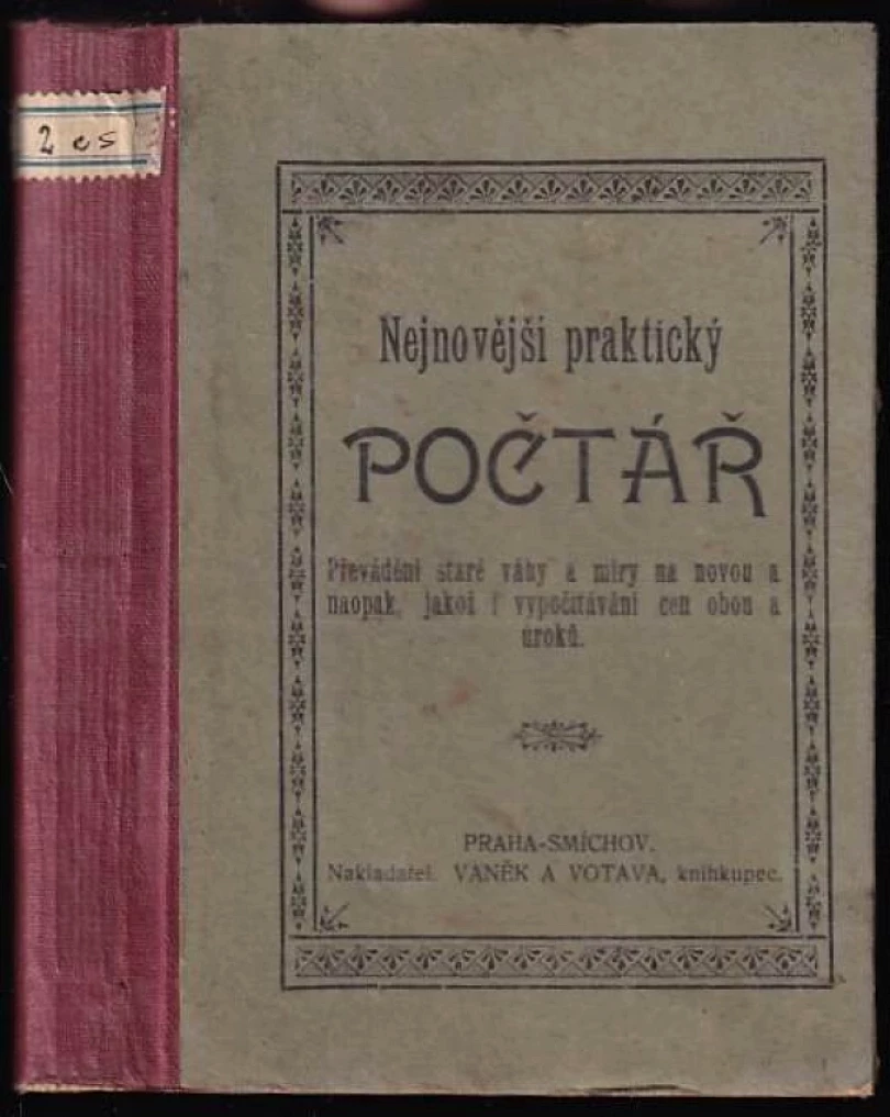 Nejnovější praktický počtář (, 1922)