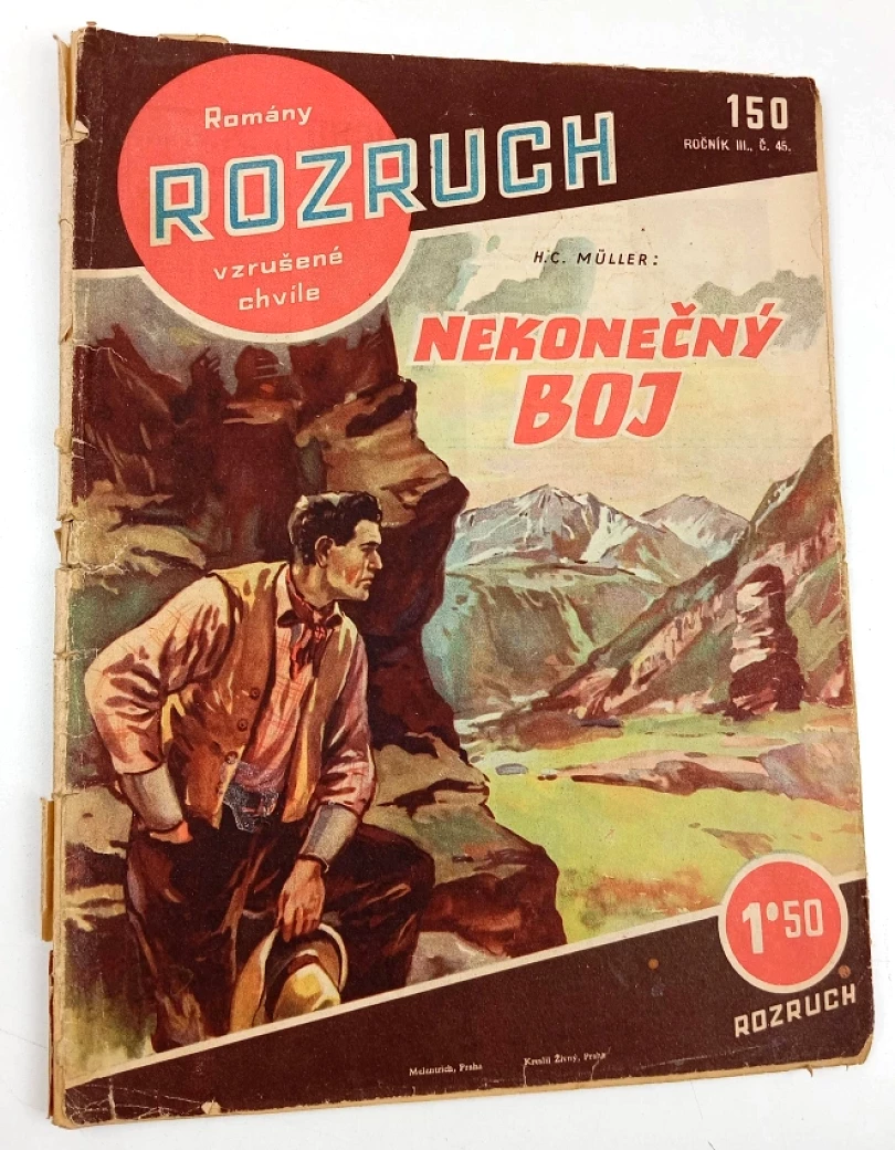 Nekonečný boj, Rozruch 150, ročník III., č. 45. (H. C Muller, 1940)