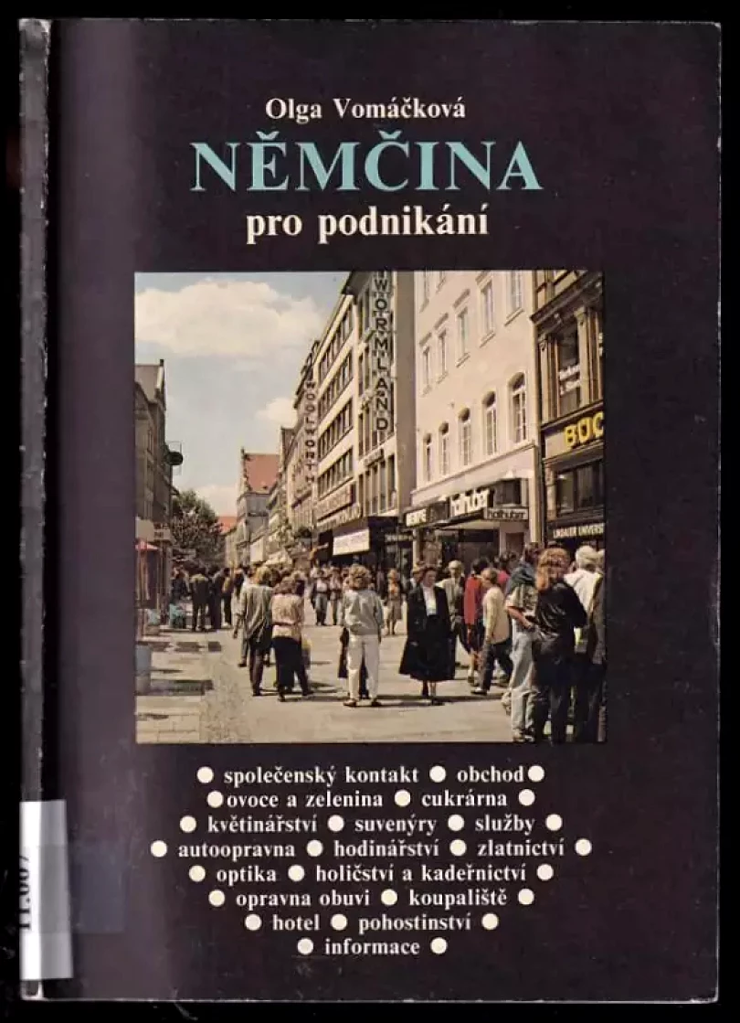 Němčina pro podnikání (Olga Vomáčková, 1990)