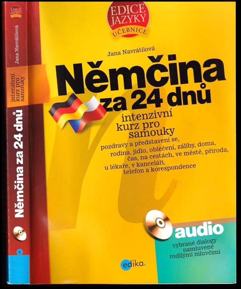 Levně Němčina za 24 dnů + CD (Jana Navrátilová, 2012)