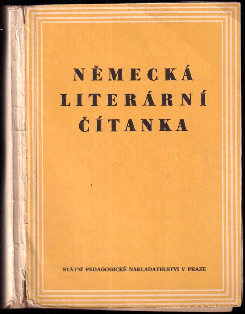 Německá literární čítanka pro gymnasia (Mirko Očadlík, 1953)