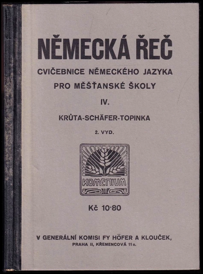 Německá řeč (Josef Krůta, 1935)