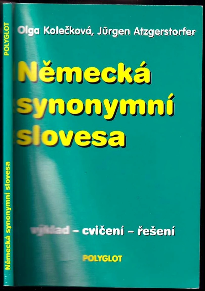 Německá synonymní slovesa (Olga Kolečková, 1995)