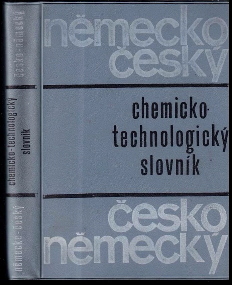 Německo-český a česko-německý chemicko-technologický slovník (Jiří Gottwald, 1964)