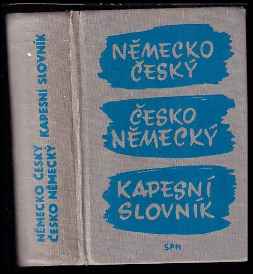 Německo-český a česko-německý kapesní slovník (Josef Beneš, 1968)
