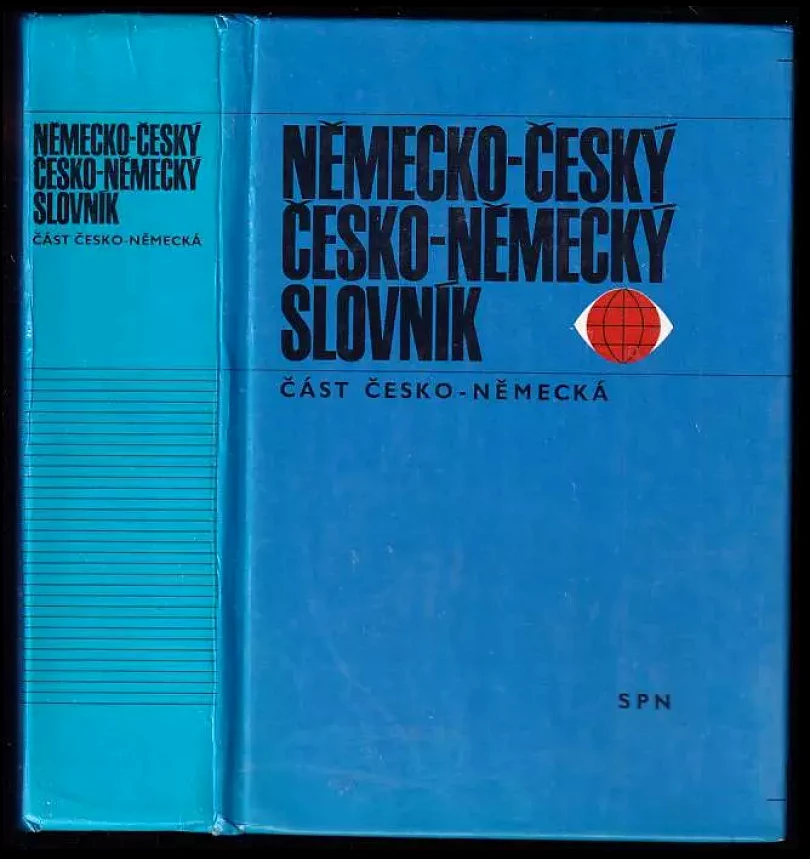 Německo-český a česko-německý slovník, část česko-německá (František Widimský, 1982)