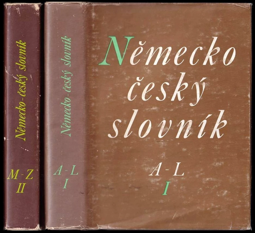 Německo-český a česko-německý slovník : Díl 1-2 (Hugo Siebenschein, 1988)