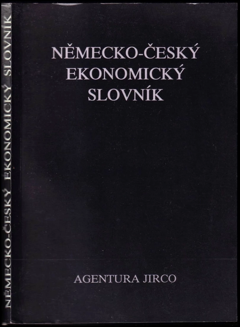 Německo-český ekonomický slovník (Marek Grabmüller, 1992)