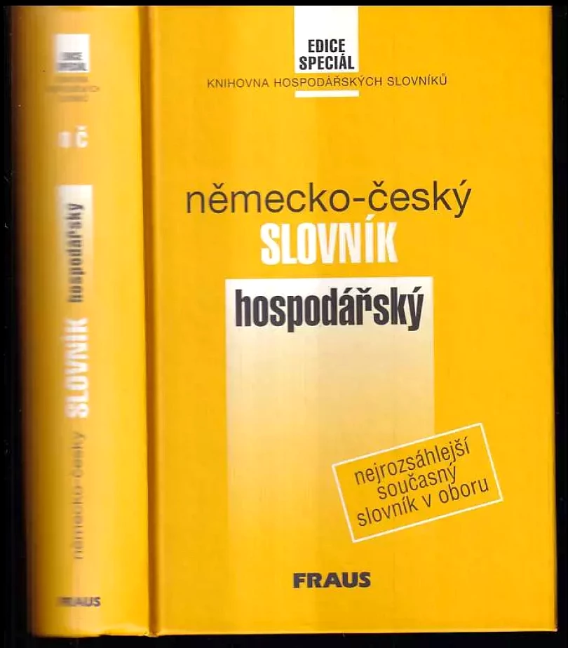 Německo-český hospodářský slovník (Josef Bürger, 1997)