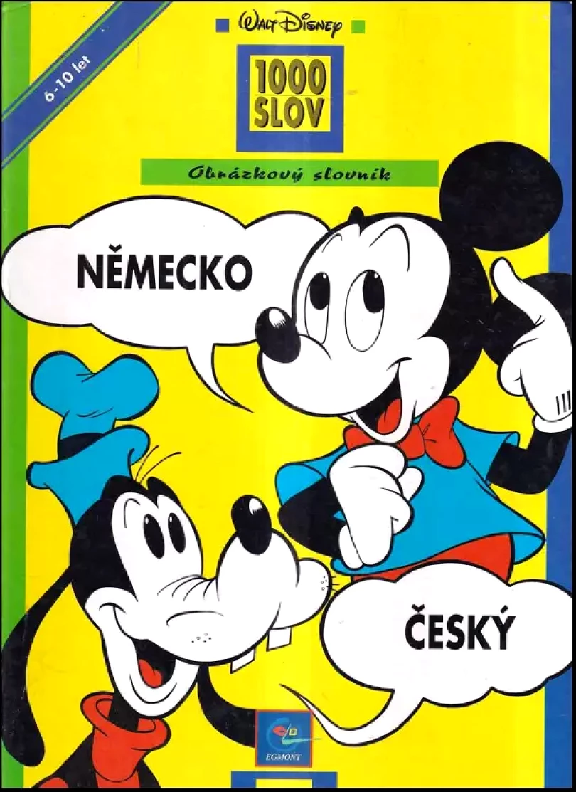 Německo-český obrázkový slovník - 1000 slov (, 2000)