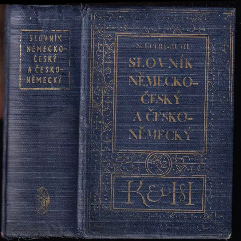 Německo-český slovník a česko- německý (, )