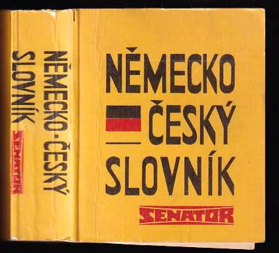 Německo český slovník (Jaromír Rux, 1991)