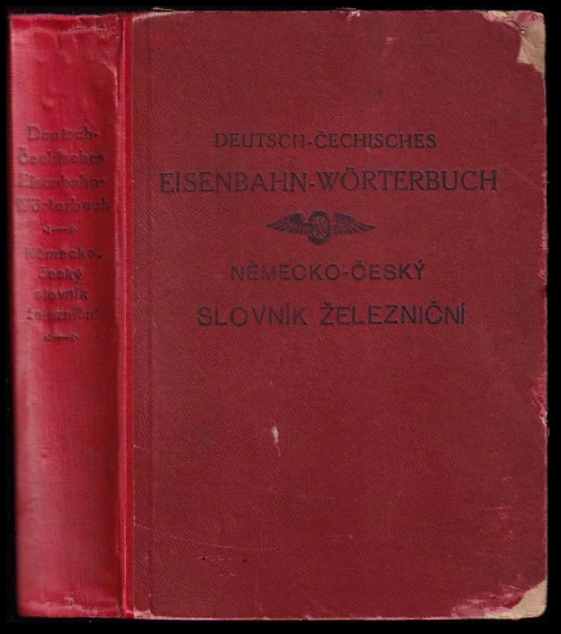 Německo-český slovník železniční (, 1923)