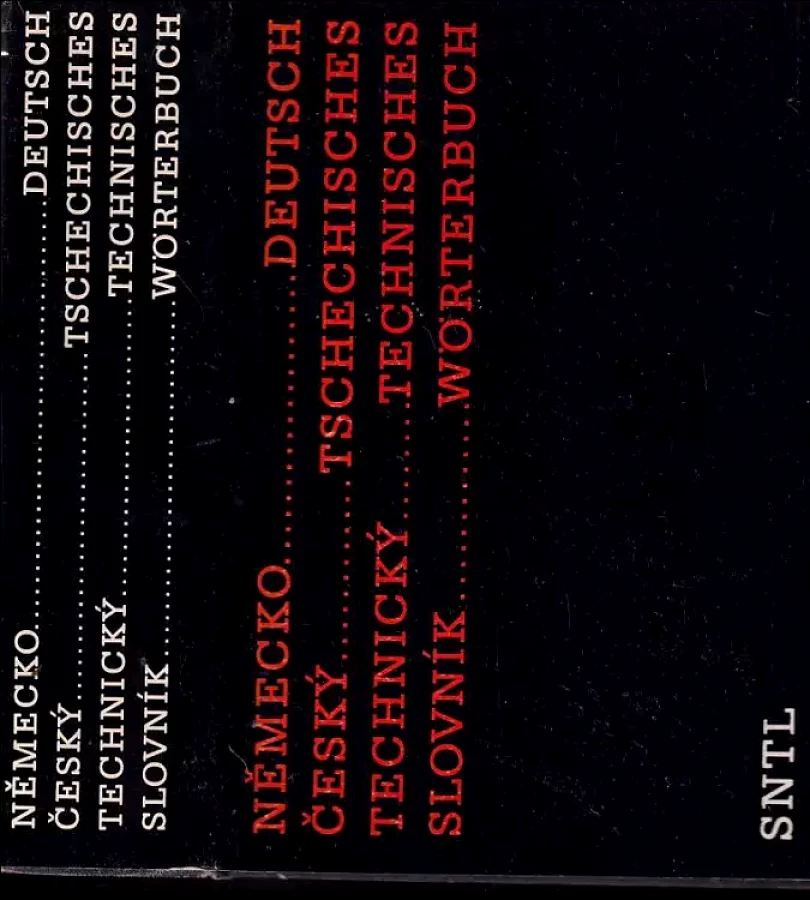 Levně Německo-český technický slovník : Deutsch-tschechisches Technisches Wörterbuch (Otto Levinský, 1983)