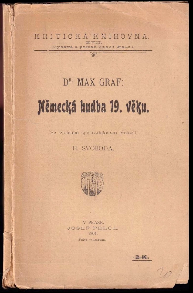 Německá hudba 19. věku (Max Graf, 1901)