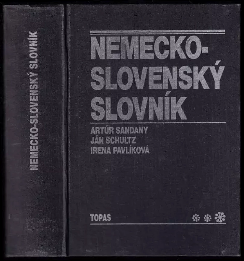 Nemecko-slovenský slovník (Artúr Sandany, 1991)